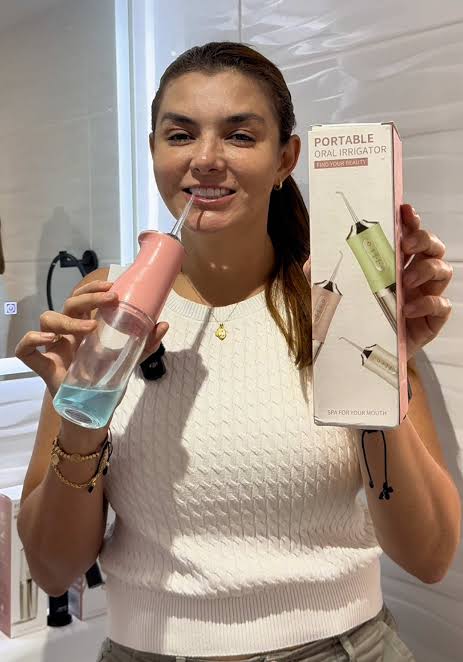 IRRIGADOR BUCAL RECARGABLE