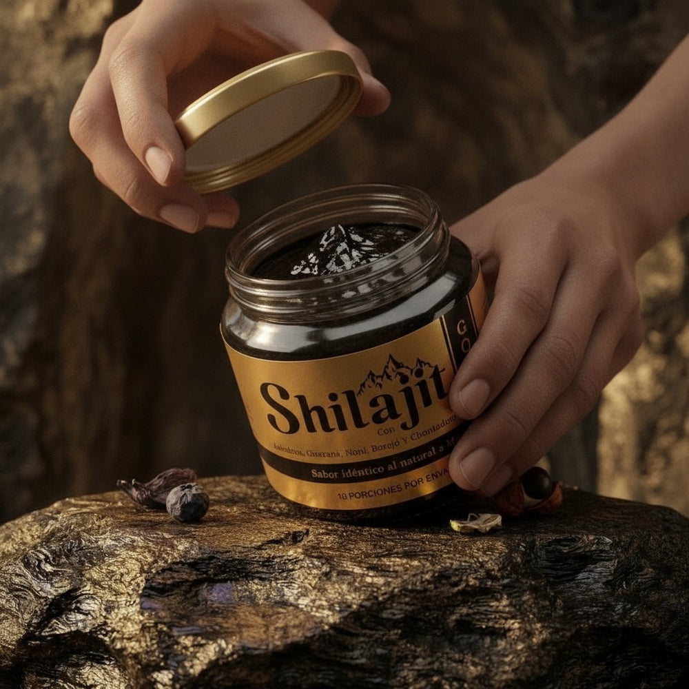 Shilajit Gold 130mL con invima combo